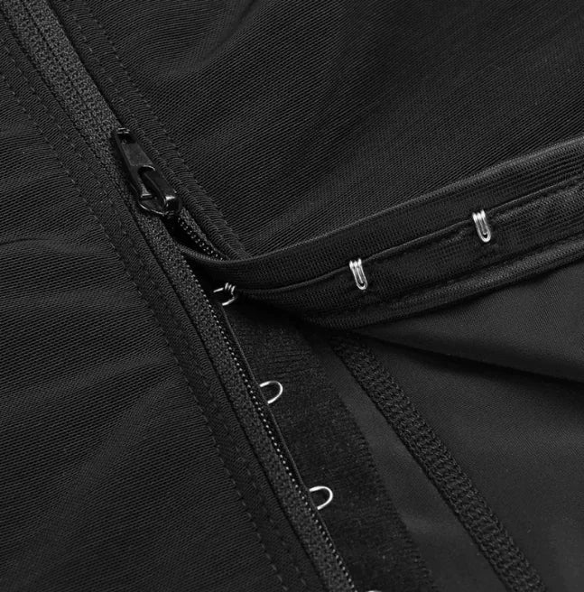 Pantalones de Faja con Cremallera y Malla Elástica