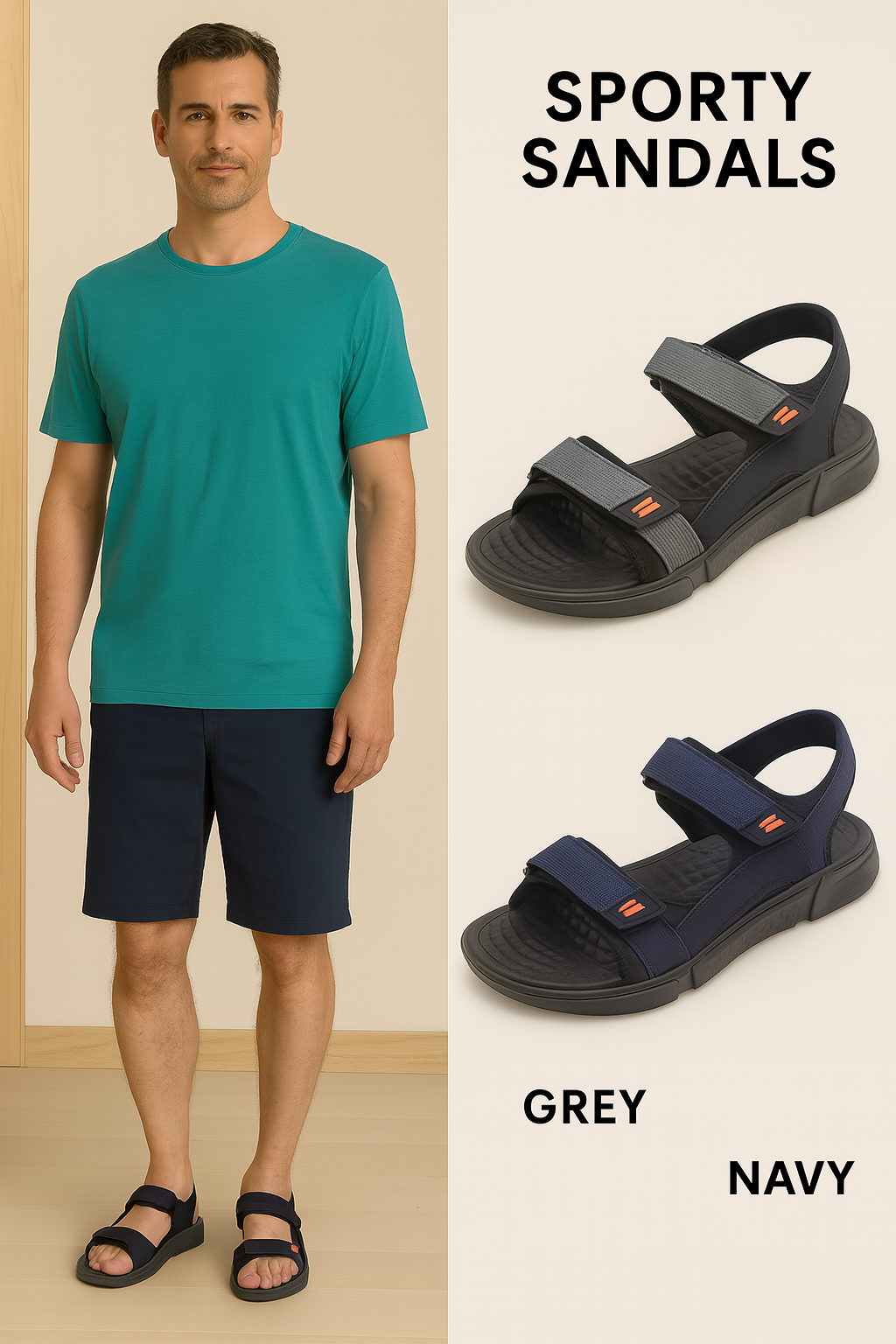 SANDALIA HOMBRE 929A