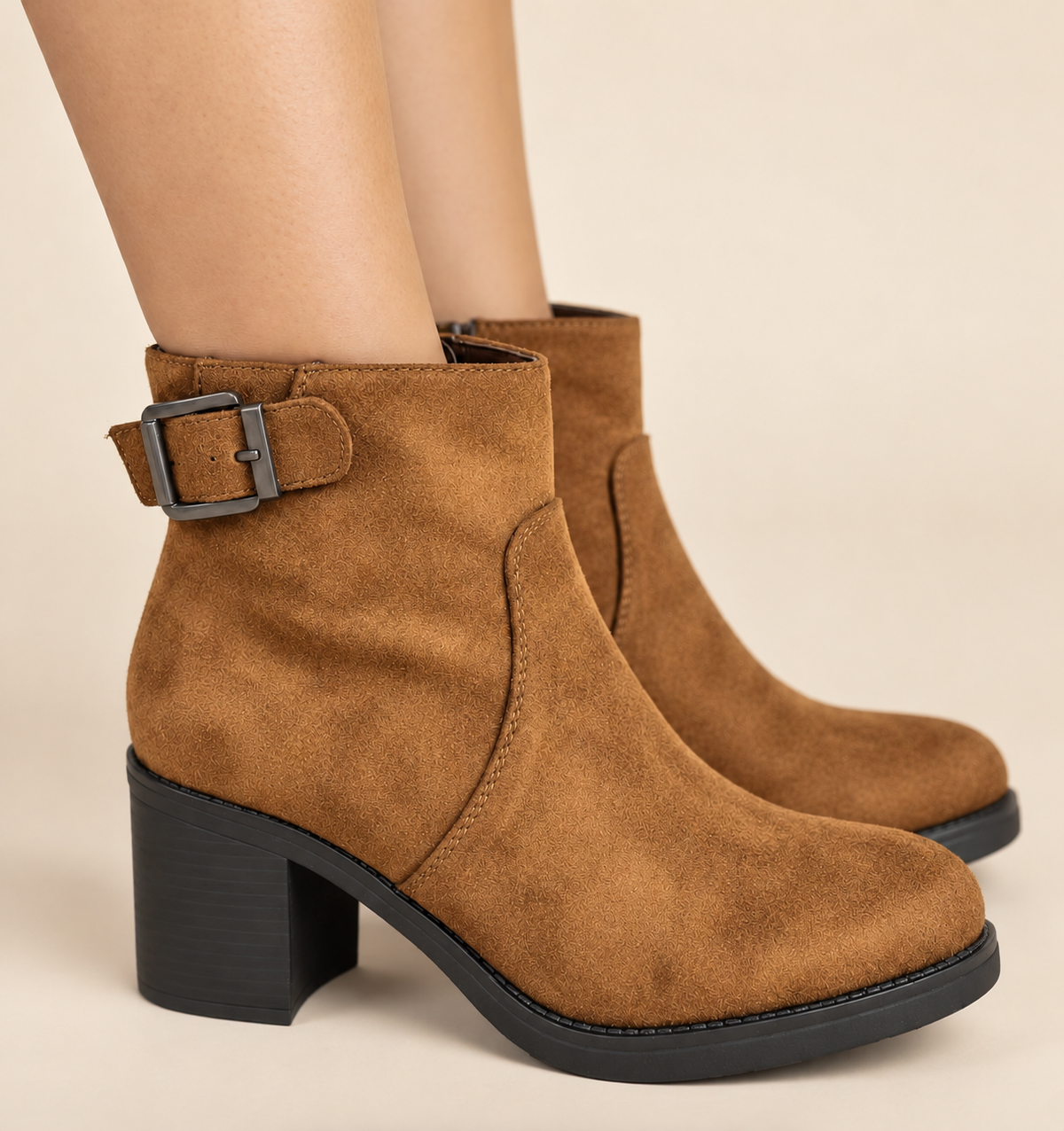 ✨ Botines elegantes con tacón – 3 colores disponibles 5825