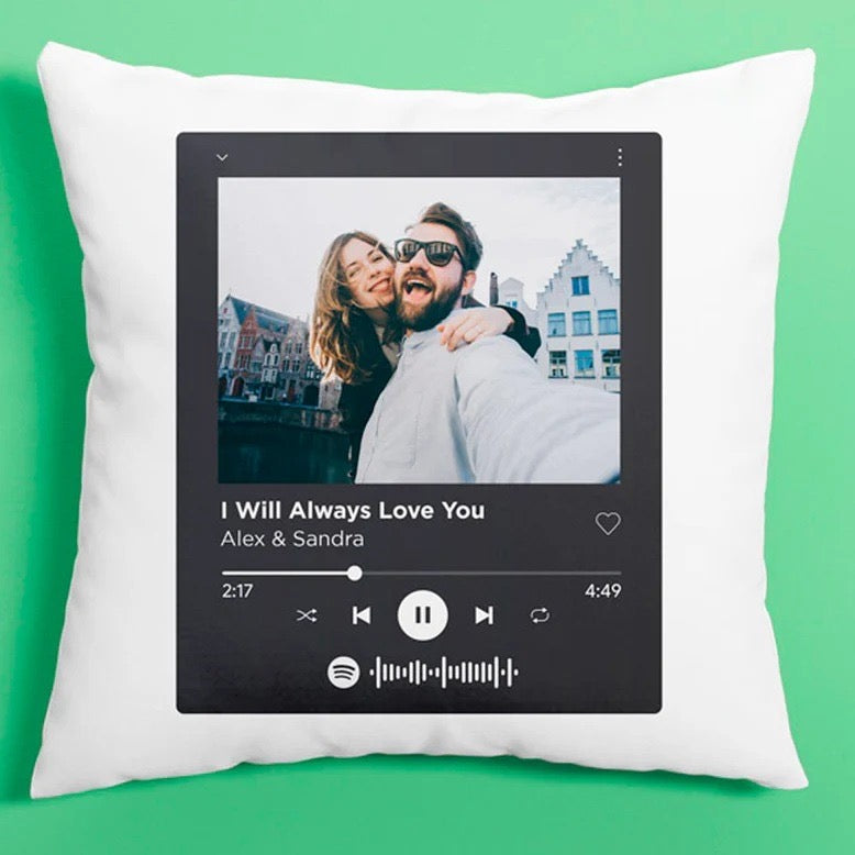 COJIN 40X40 CANCION DECORACION HOGAR REGALOS