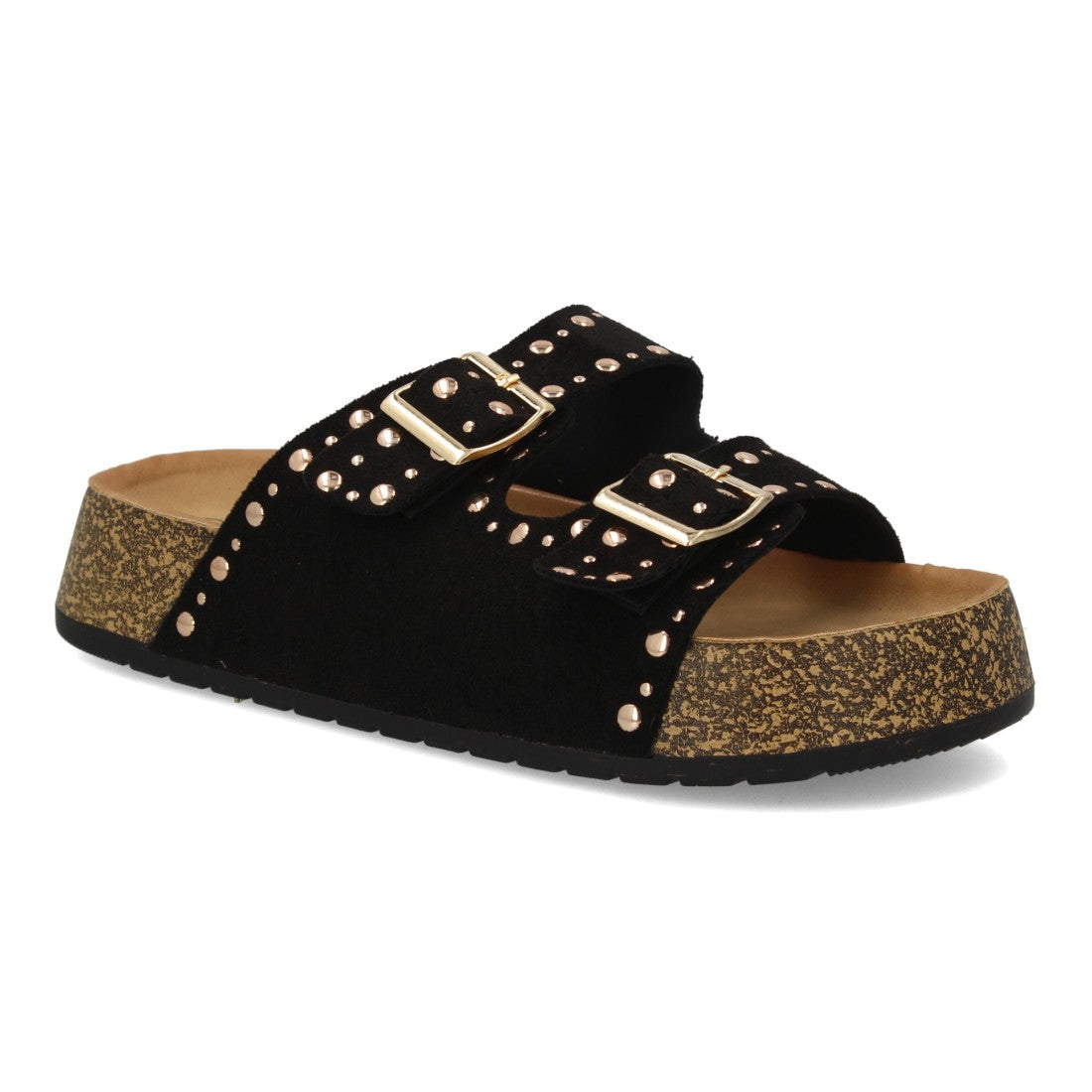 Sandalia Bio con Hebillas y Tachuelas | Máximo Confort para el Día a Día LS26-9