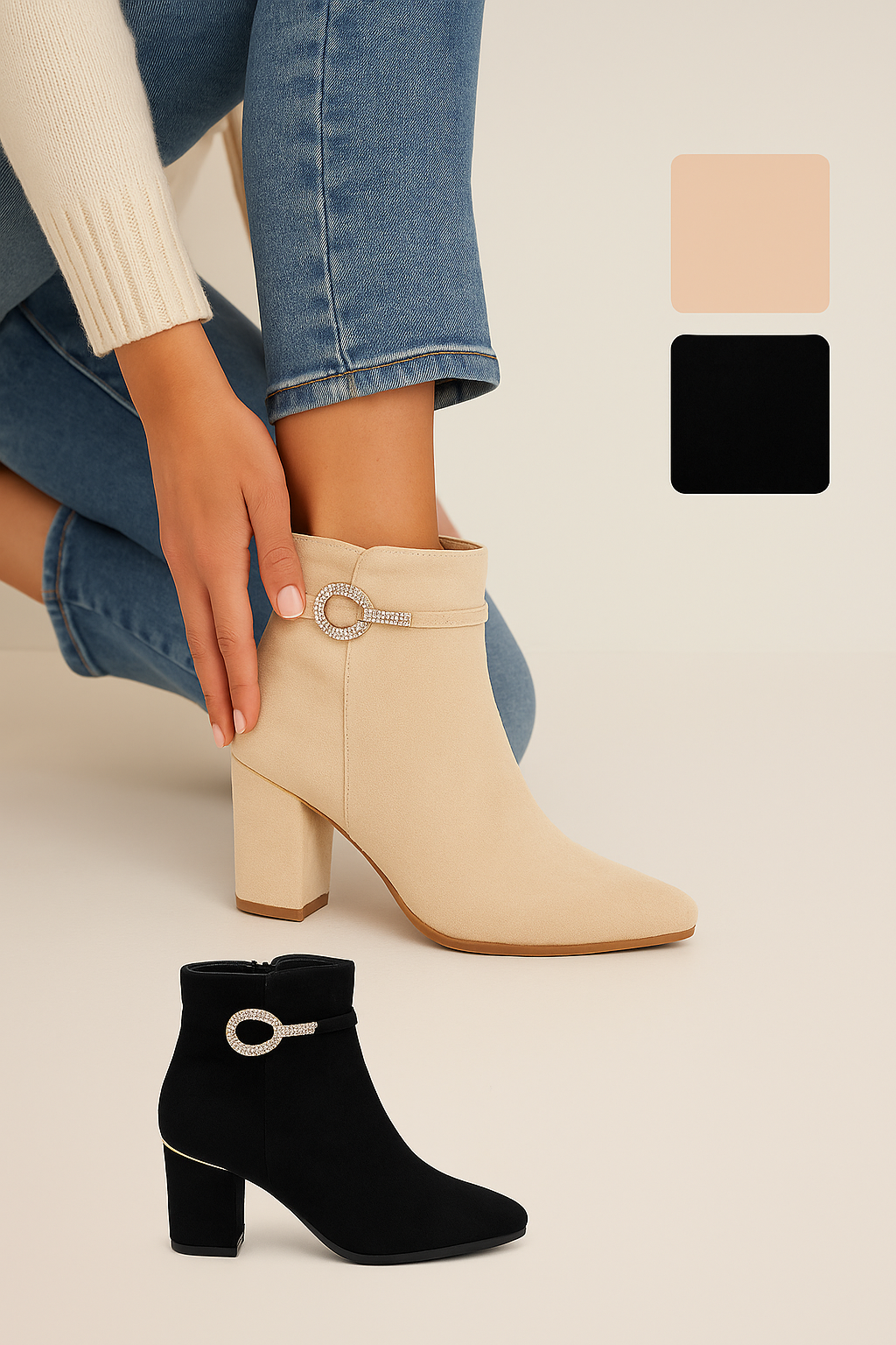 BOTINES MUJER CAMPEROS ELEGANTES BM89