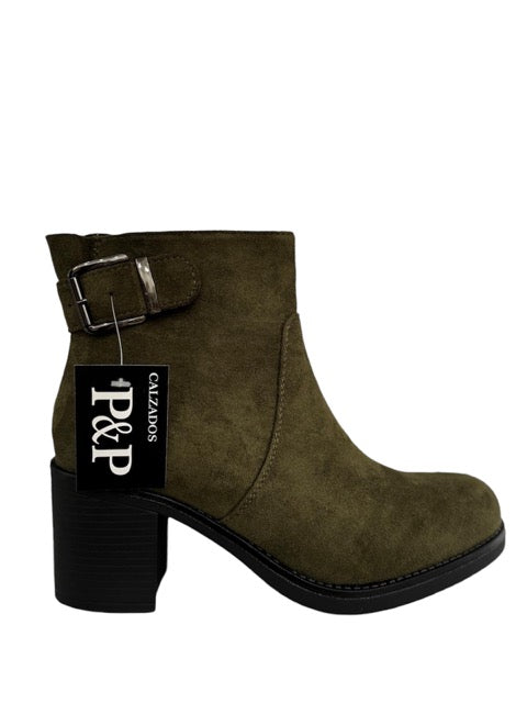 ✨ Botines elegantes con tacón – 3 colores disponibles 5825