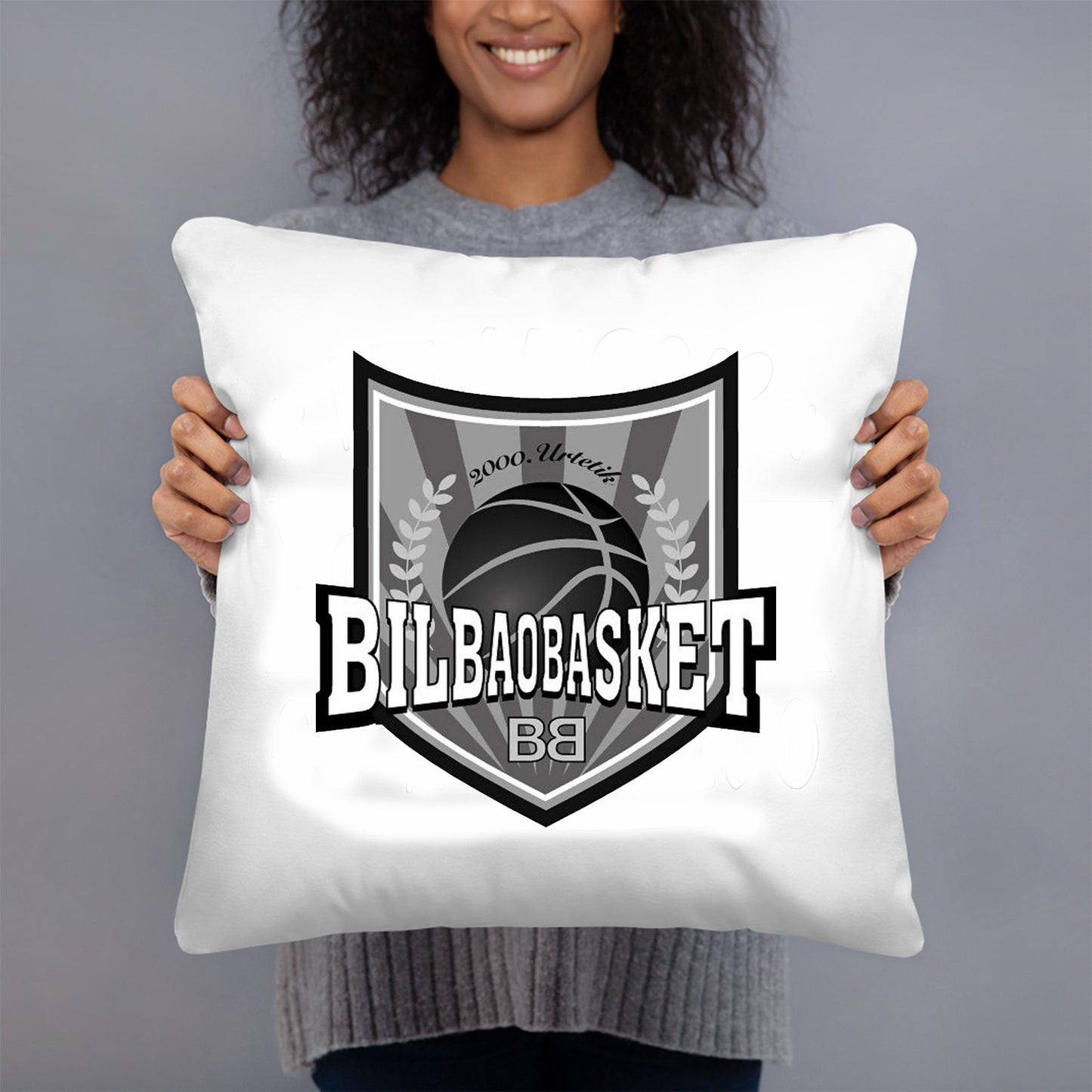 COJIN 40X40 BILBAO BASKET DECORACION HOGAR REGALOS