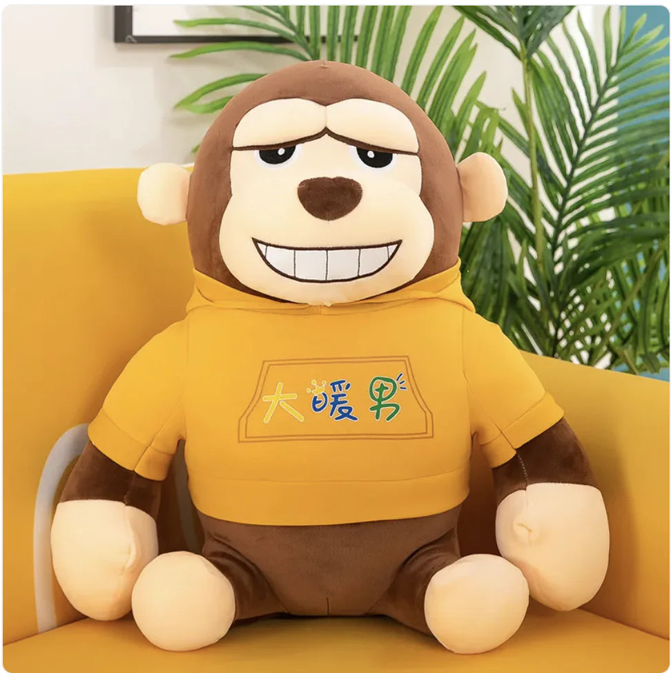 Muñeco de Orangután de Peluche Grande Masculino de Zoológico