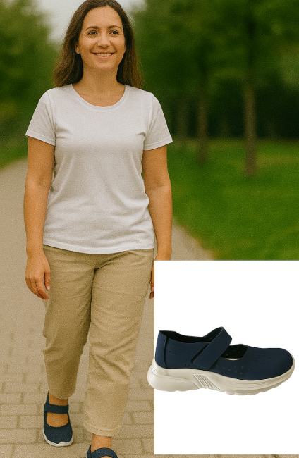 👟 Zapatos deportivos tipo Mary Jane – comodidad y soporte para el dĂa a dĂa G1030