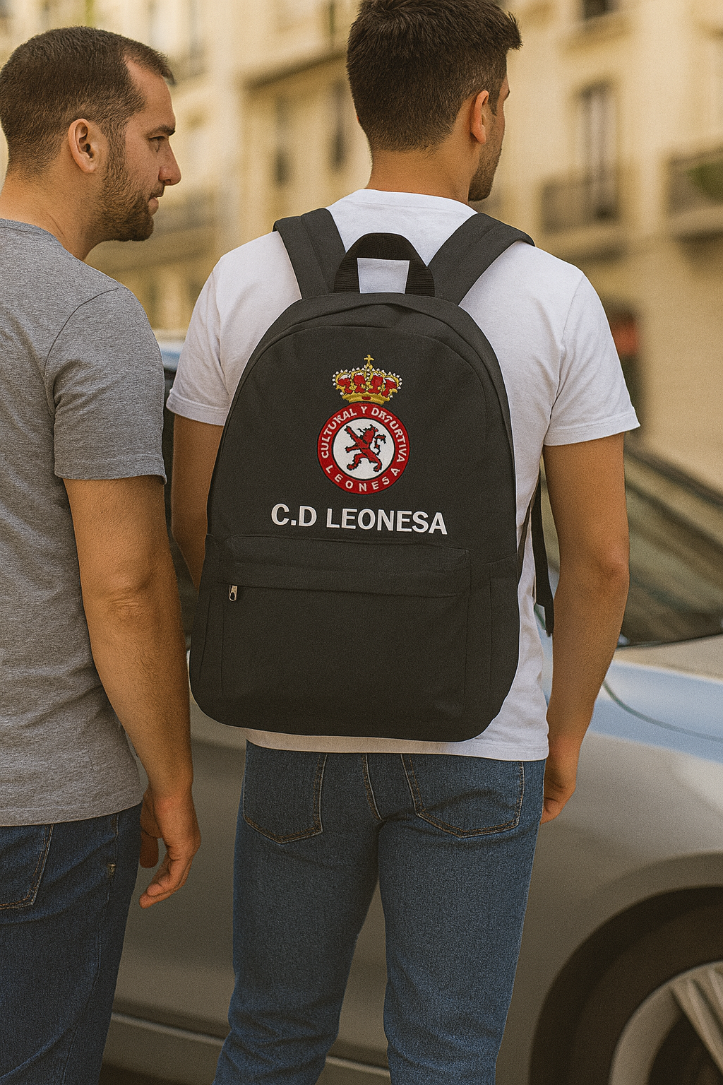 🎒 Mochila . Leonesa – Orgullo y pasión leonesa en tu día a día 🔴⚪🦁