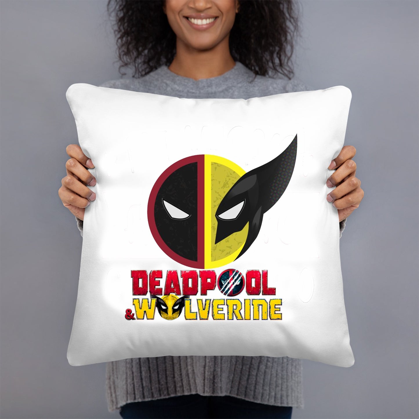 COJIN 40X40 DEADPOOL DECORACION HOGAR REGALOS