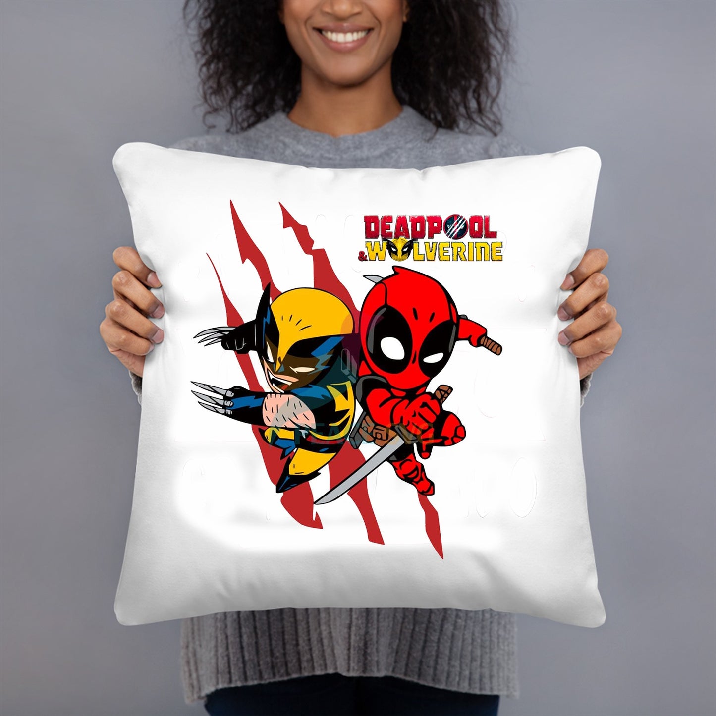 COJIN 40X40 DEADPOOL 2 DECORACION HOGAR REGALOS