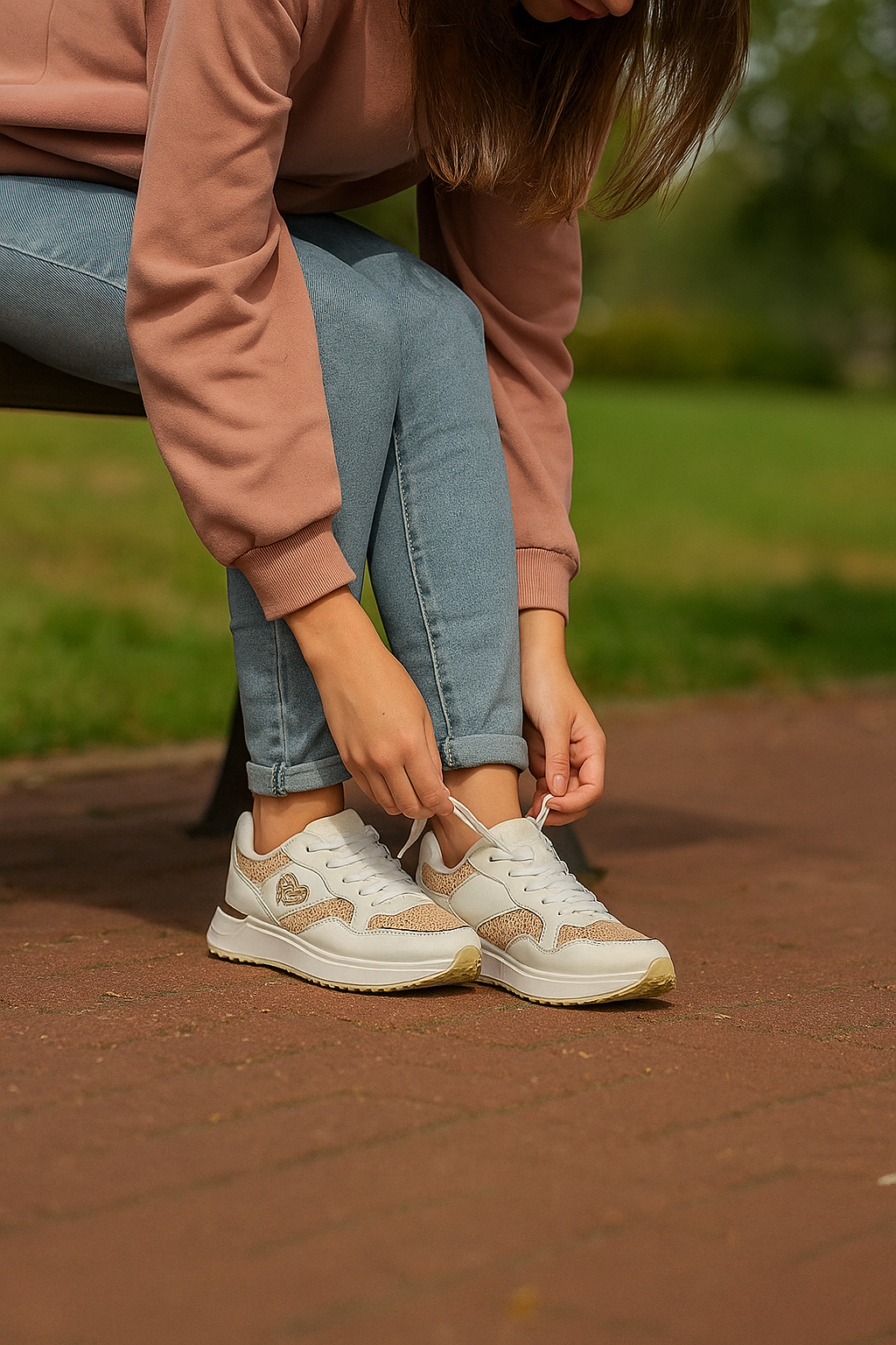 DEPORTIVA DE MUJER CORAZON G1026