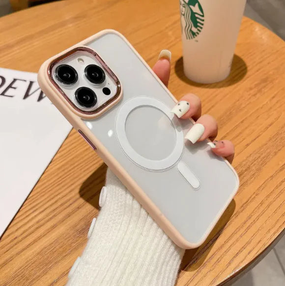 Funda para Teléfono con Anillo Metálico Magnético