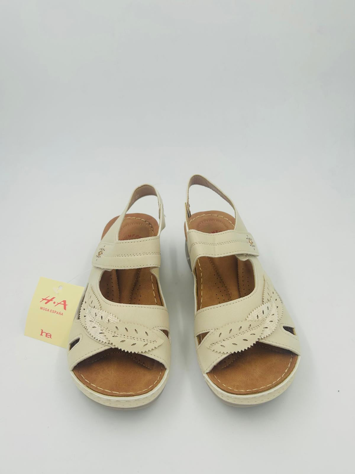 SANDALIA COMODA MUJER H3009