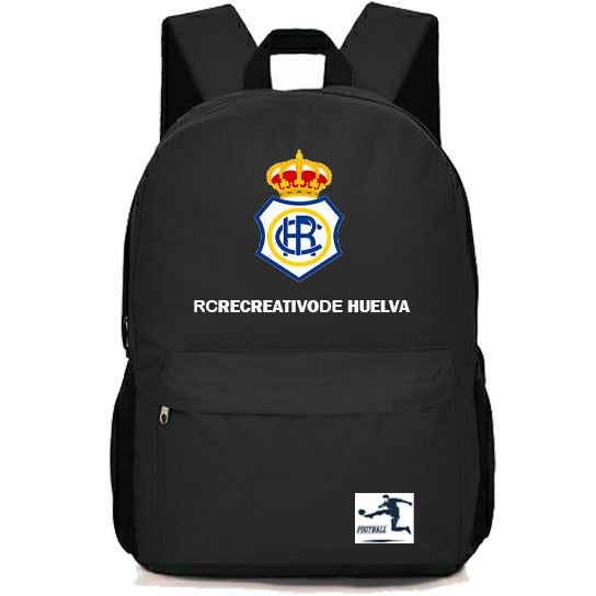 🎒Mochila Recreativo de Huelva Negra Deportiva para Colegio o Diario