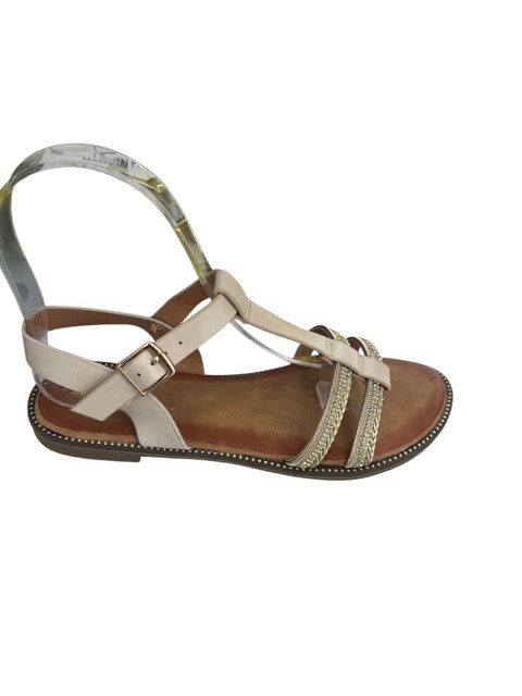 SANDALIA PLANA DISEÑO JF-1751