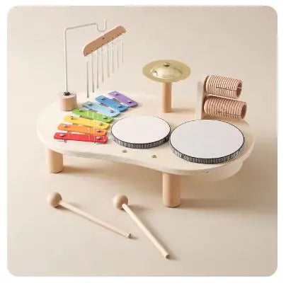 Juguetes Musicales de Instrumentos de Madera para Bebés