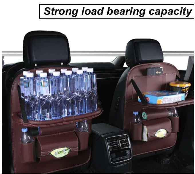 Organizador para Asiento de Coche con Mesa Plegable
