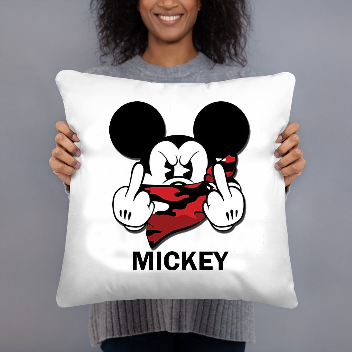 COJIN 40X40 MICKEY DECORACION HOGAR REGALOS