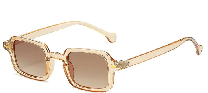 Gafas Vintage Cuadradas con Remaches