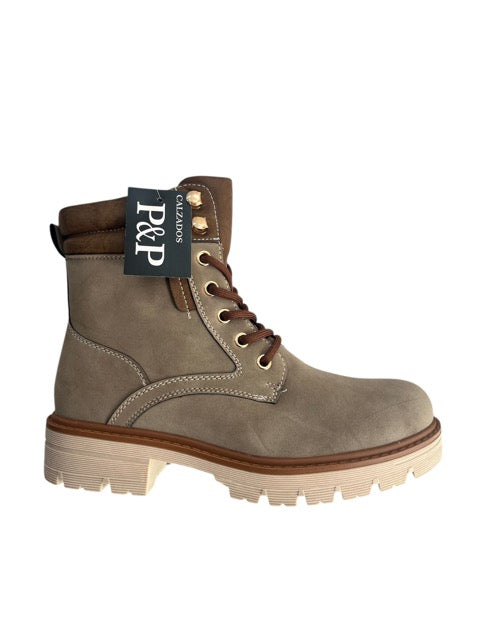 BOTINES PLANOS MUJER 5779