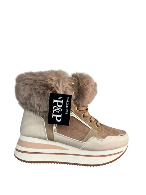 ZAPATO ABOTINADO DE VESTIR MUJER JF3285