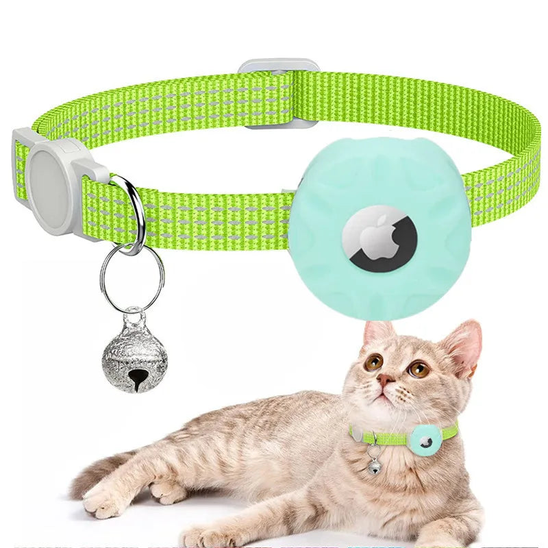 Collar para Gato de Silicona con Rastreador