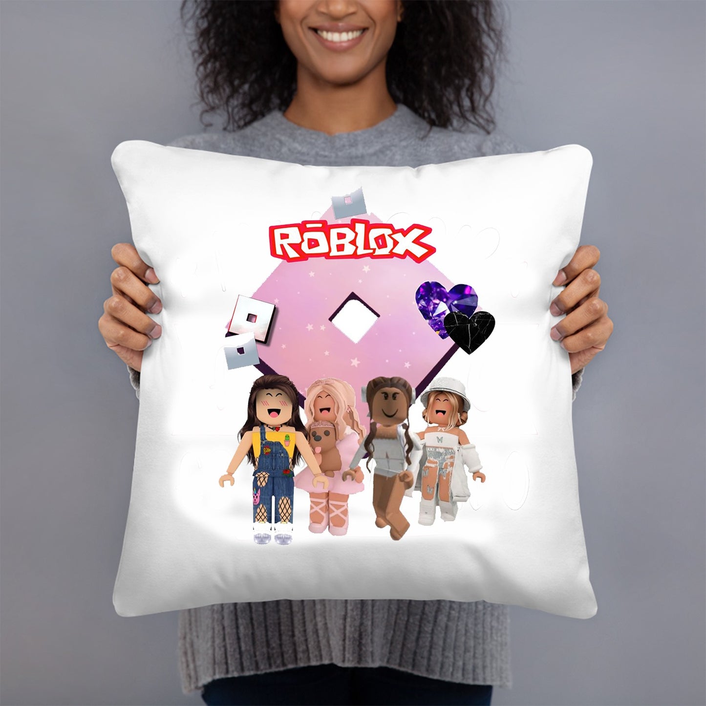COJIN 40X40 ROBLOX DECORACION HOGAR REGALOS