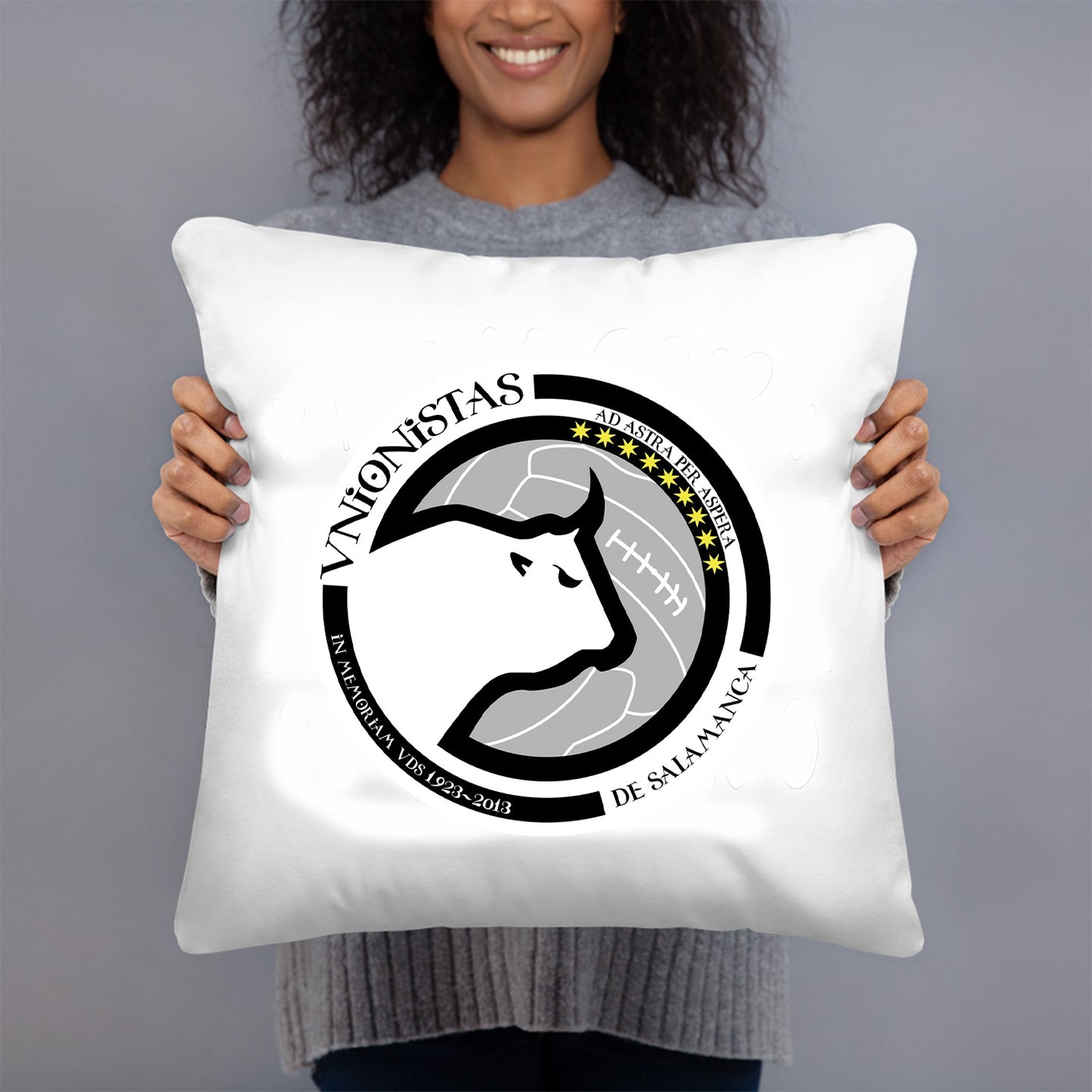 COJIN 40X40 UNIONISTAS DE SALAMANCA DECORACION HOGAR REGALOS