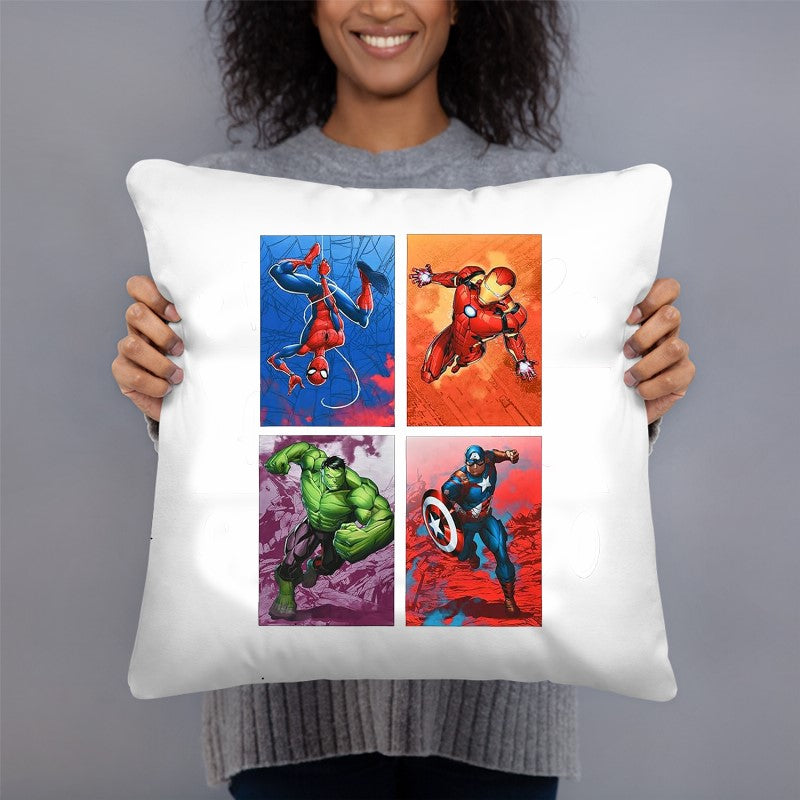 COJIN 40X40 SUPERHEROES DECORACION HOGAR REGALOS