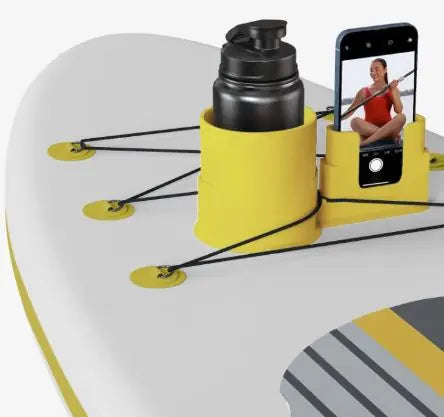 Soporte para Copa y Móvil en Tabla de Paddle