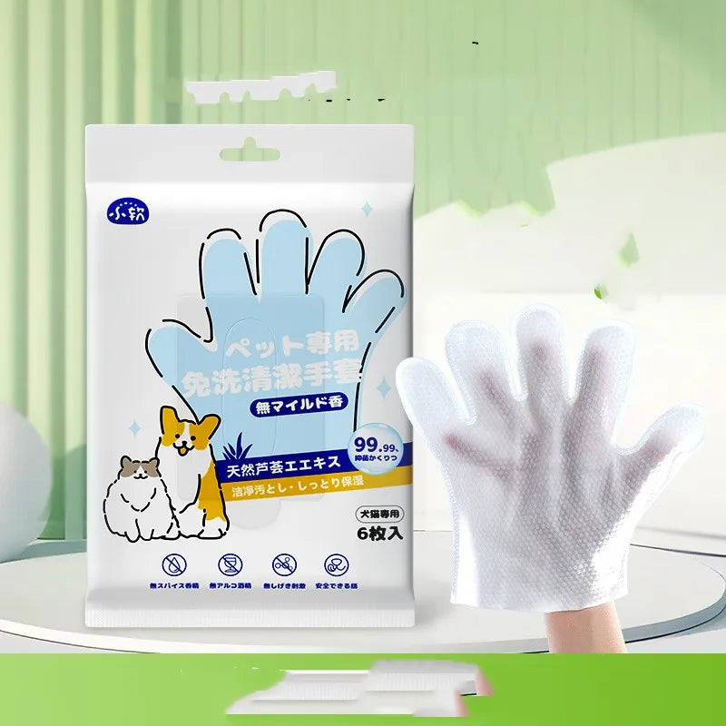 Guantes Desechables para Limpieza de Mascotas
