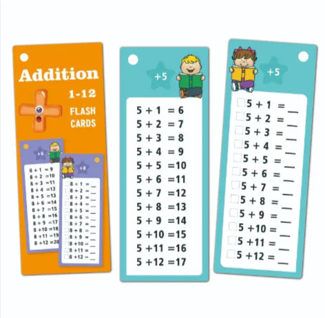 Tarjetas de Aprendizaje de Matemáticas Reutilizables – Set de 15 Piezas
