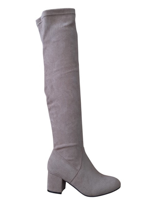 Botas Altas Over The Knee Mujer Suede. Calzados P&P
W802