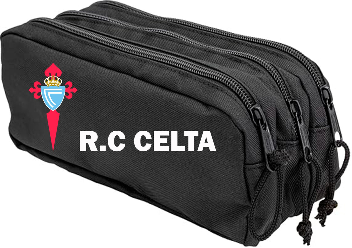 Estuche Escolar R.C. Celta – Triple Compartimento