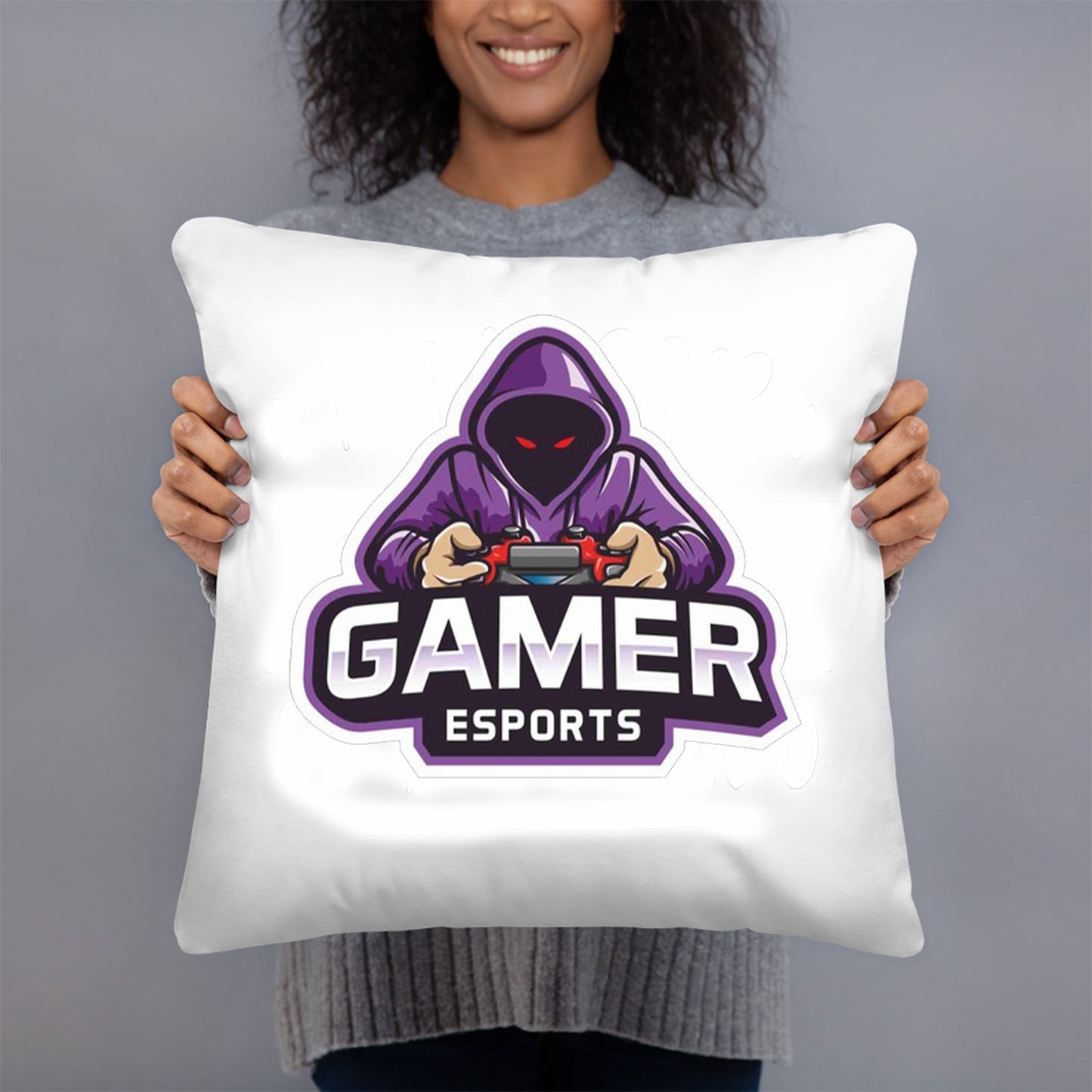 COJIN 40X40 GAMER DECORACION HOGAR REGALOS