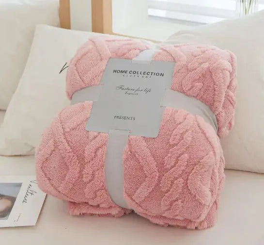 Manta Pequeña de Fibra de Leche de Una Capa