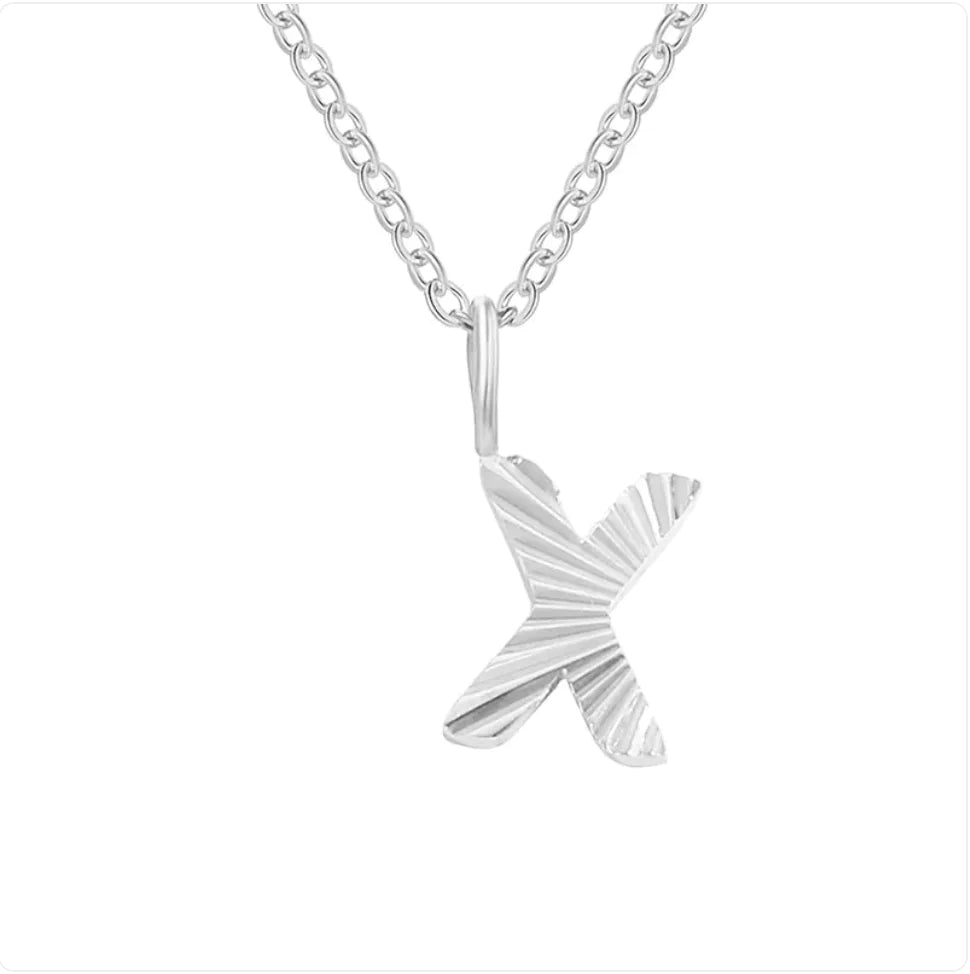 Collar Colgante Alfabeto – Cadena de Clavícula de 26 Letras