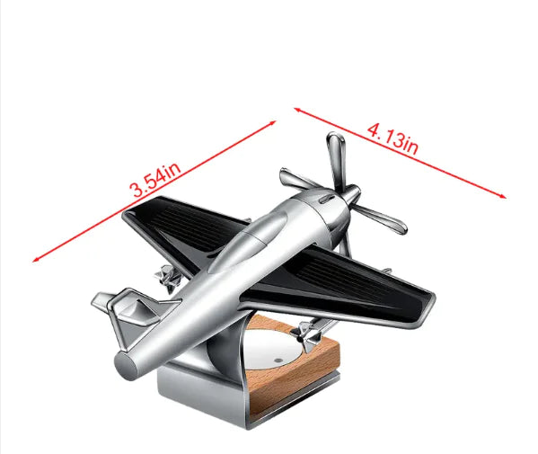 Adorno de Perfume para Coche de Avión Solar