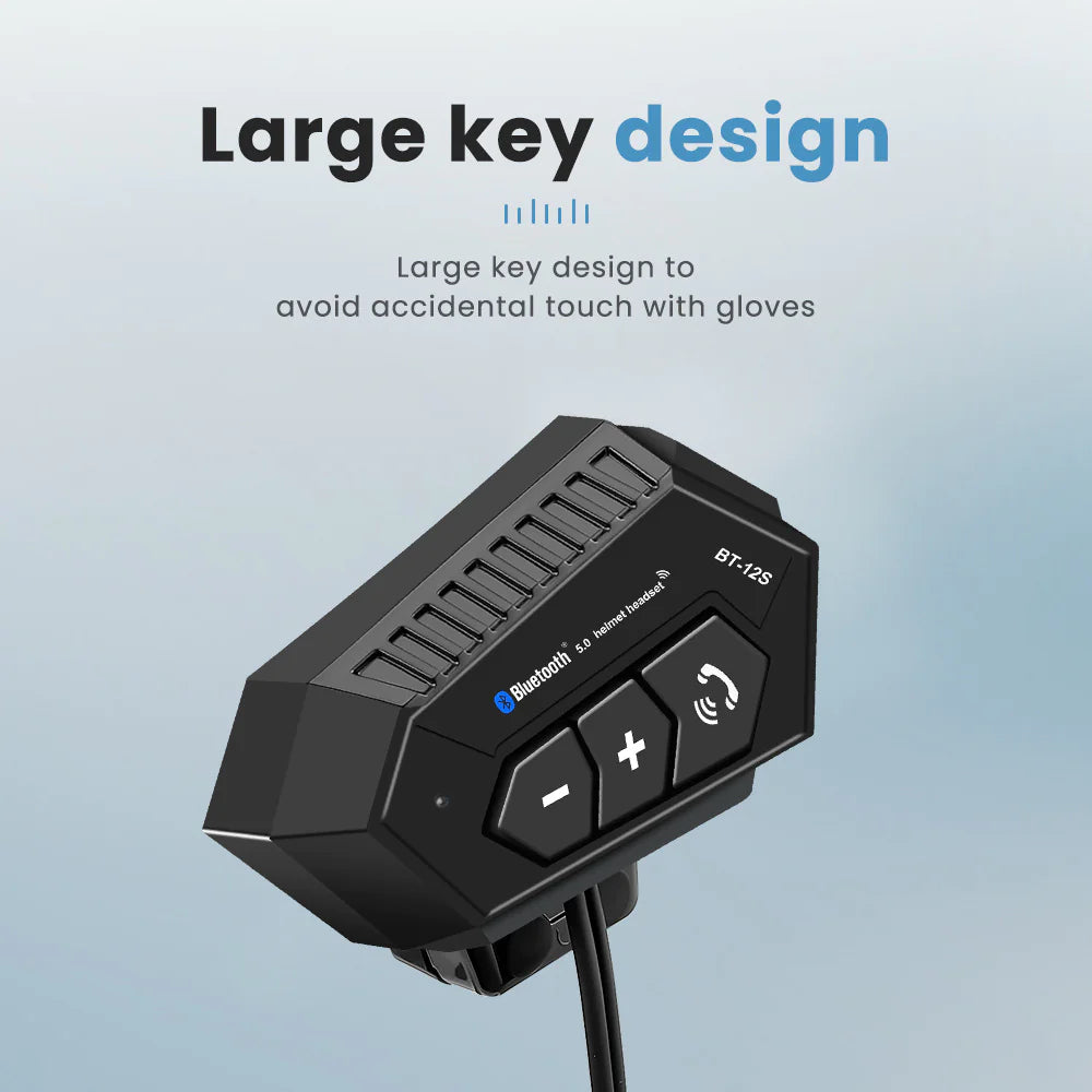 Auriculares Inalámbricos Bluetooth para Casco de Motocicleta