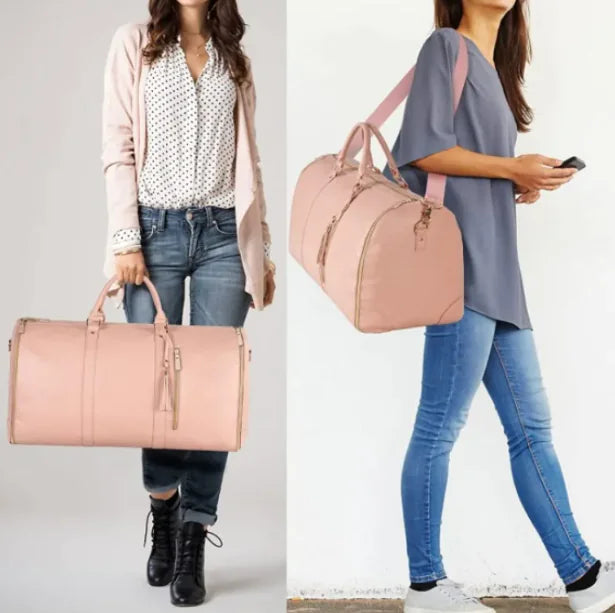 Mochila de viaje de cuero