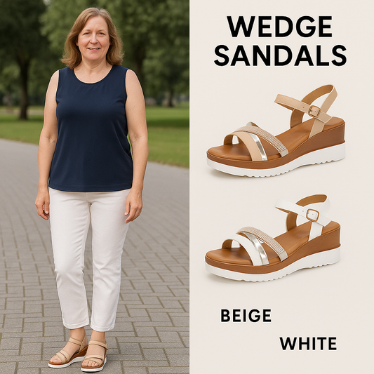 SANDALIA CON CUÑA ELEGANTE 7693-08