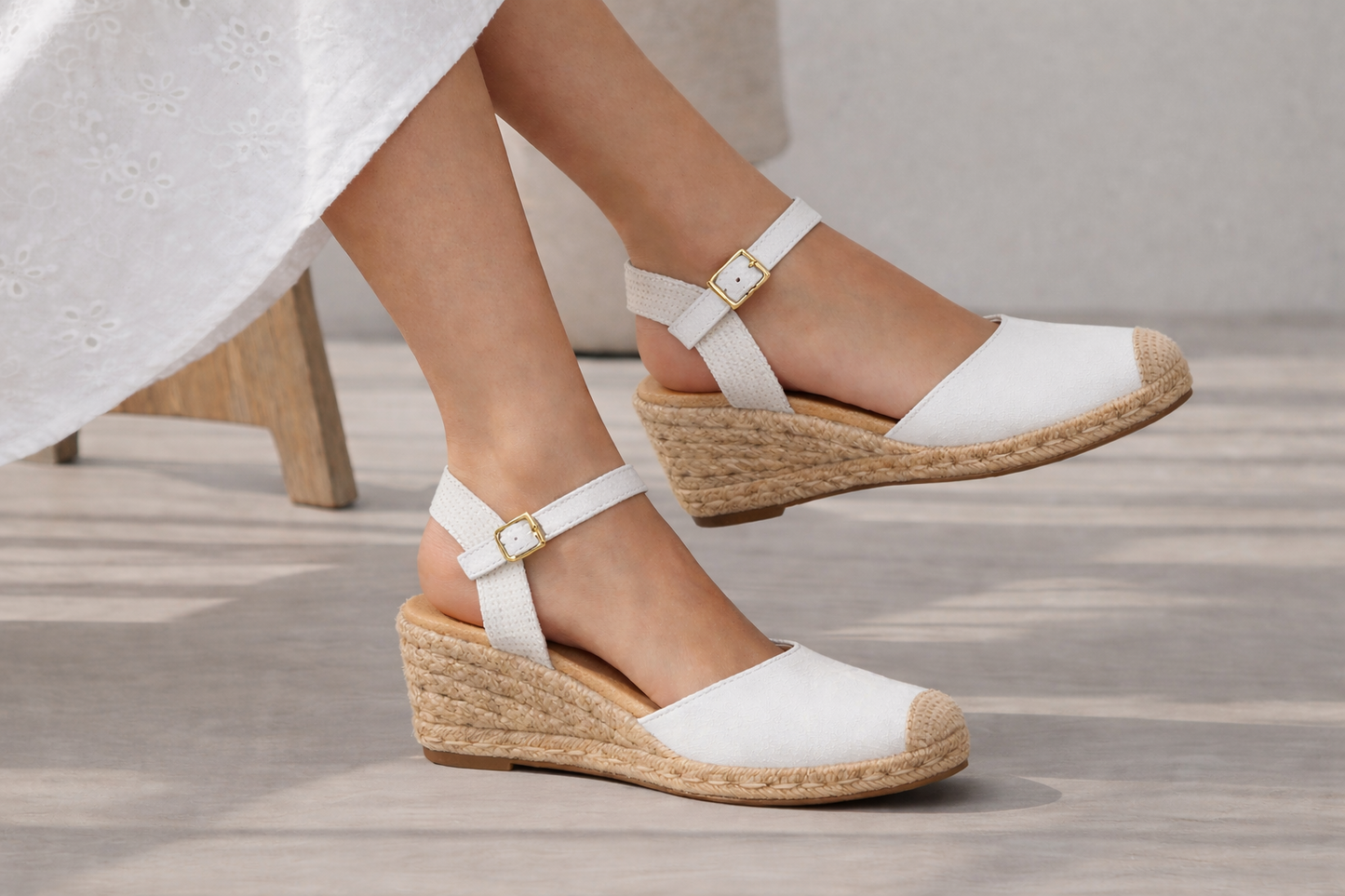 Sandalias Cuña Mujer con Yute – AQ-1593