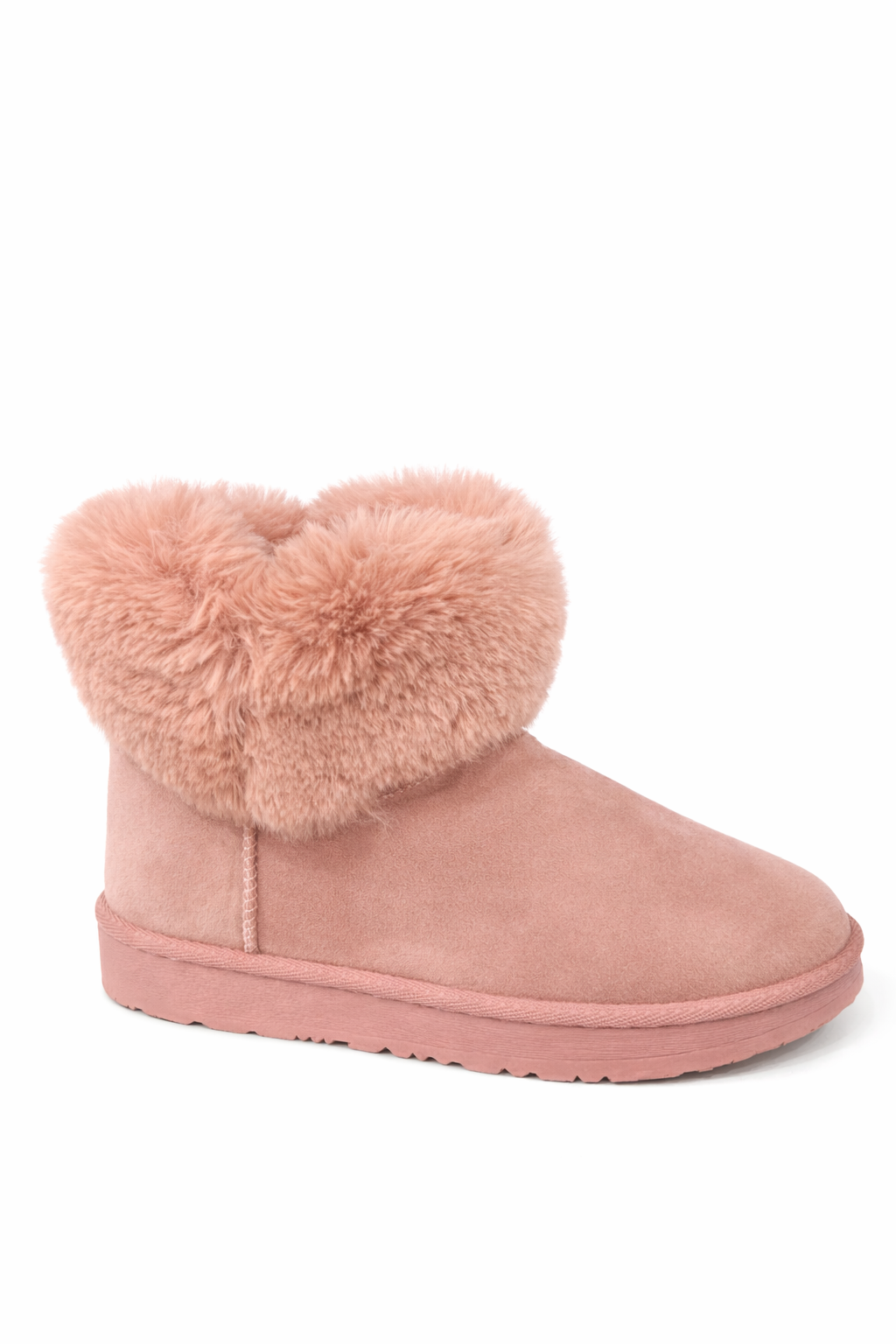 🌸 Botines Rosa con Pelo Suave – Súper Cómodos y Calentitos
 A2318