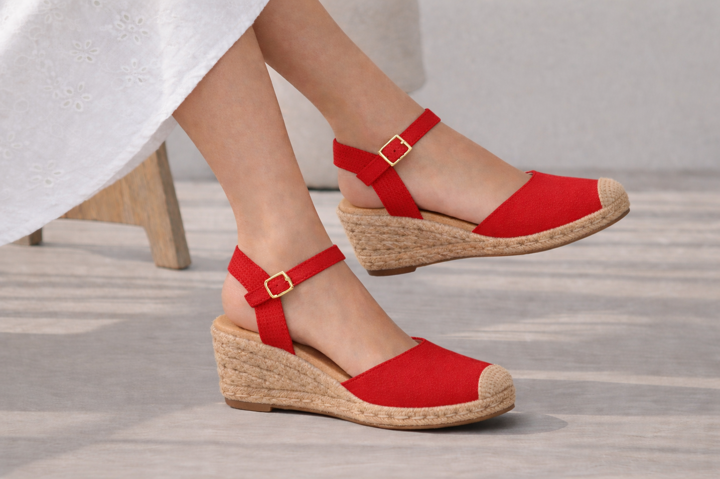 Sandalias Cuña Mujer con Yute – AQ-1593