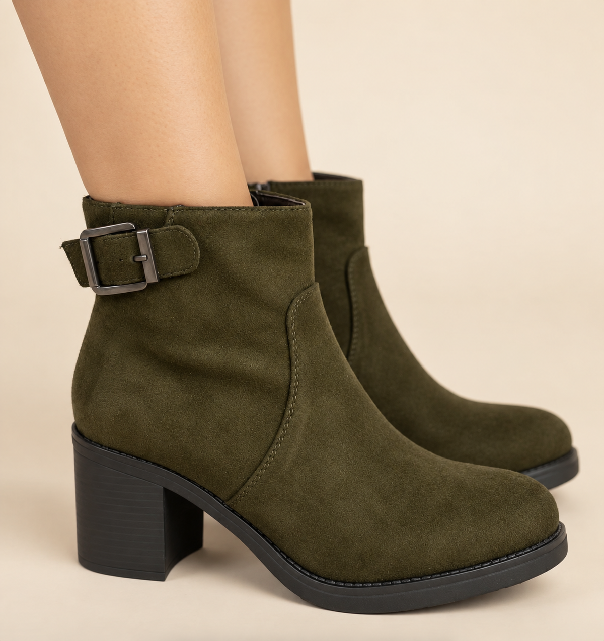 ✨ Botines elegantes con tacón – 3 colores disponibles 5825
