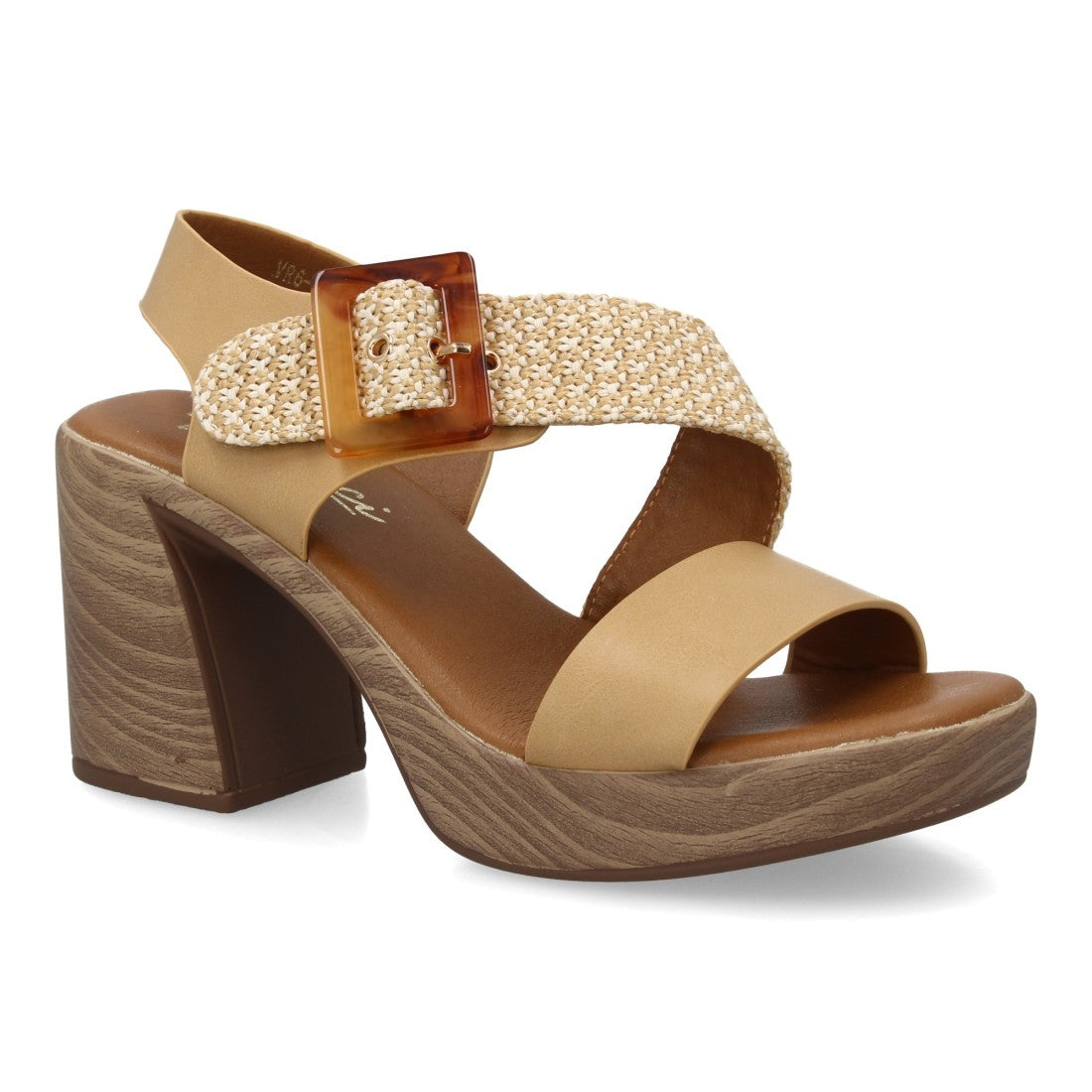 Sandalia de Tacón con Plataforma | Disponible en Varios Colores VR6-3163 🤍🤎🖤  🛍️