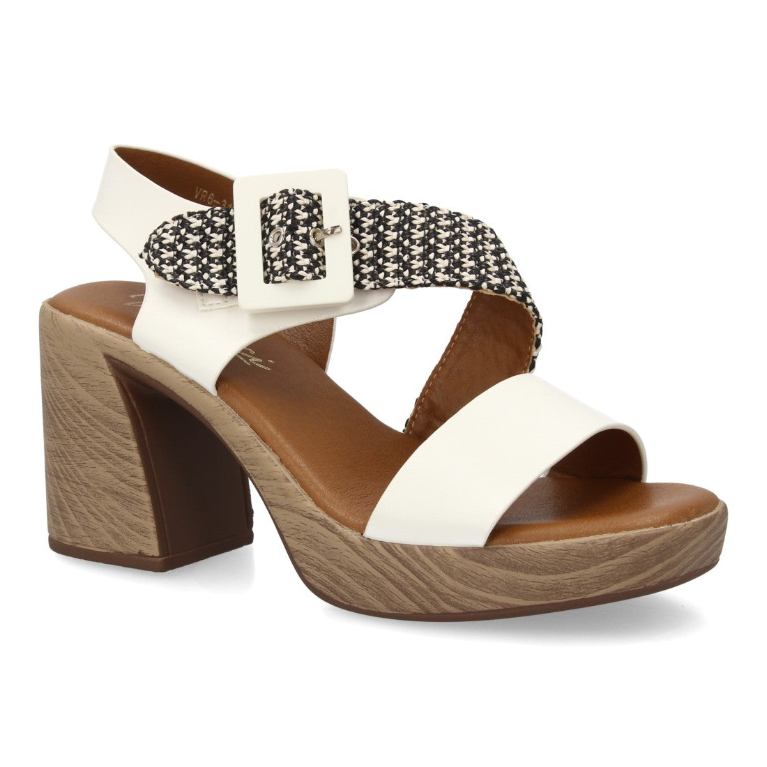 Sandalia de Tacón con Plataforma | Disponible en Varios Colores VR6-3163 🤍🤎🖤  🛍️