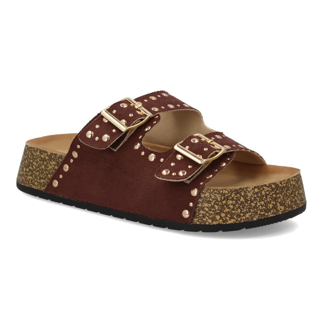 Sandalia Bio con Hebillas y Tachuelas | Máximo Confort para el Día a Día   LS26-9