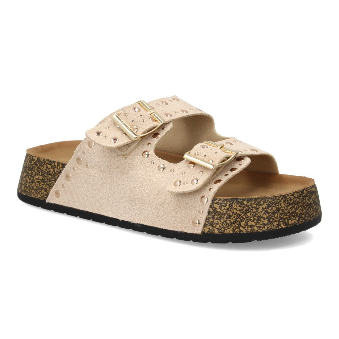Sandalia Bio con Hebillas y Tachuelas | Máximo Confort para el Día a Día   LS26-9
