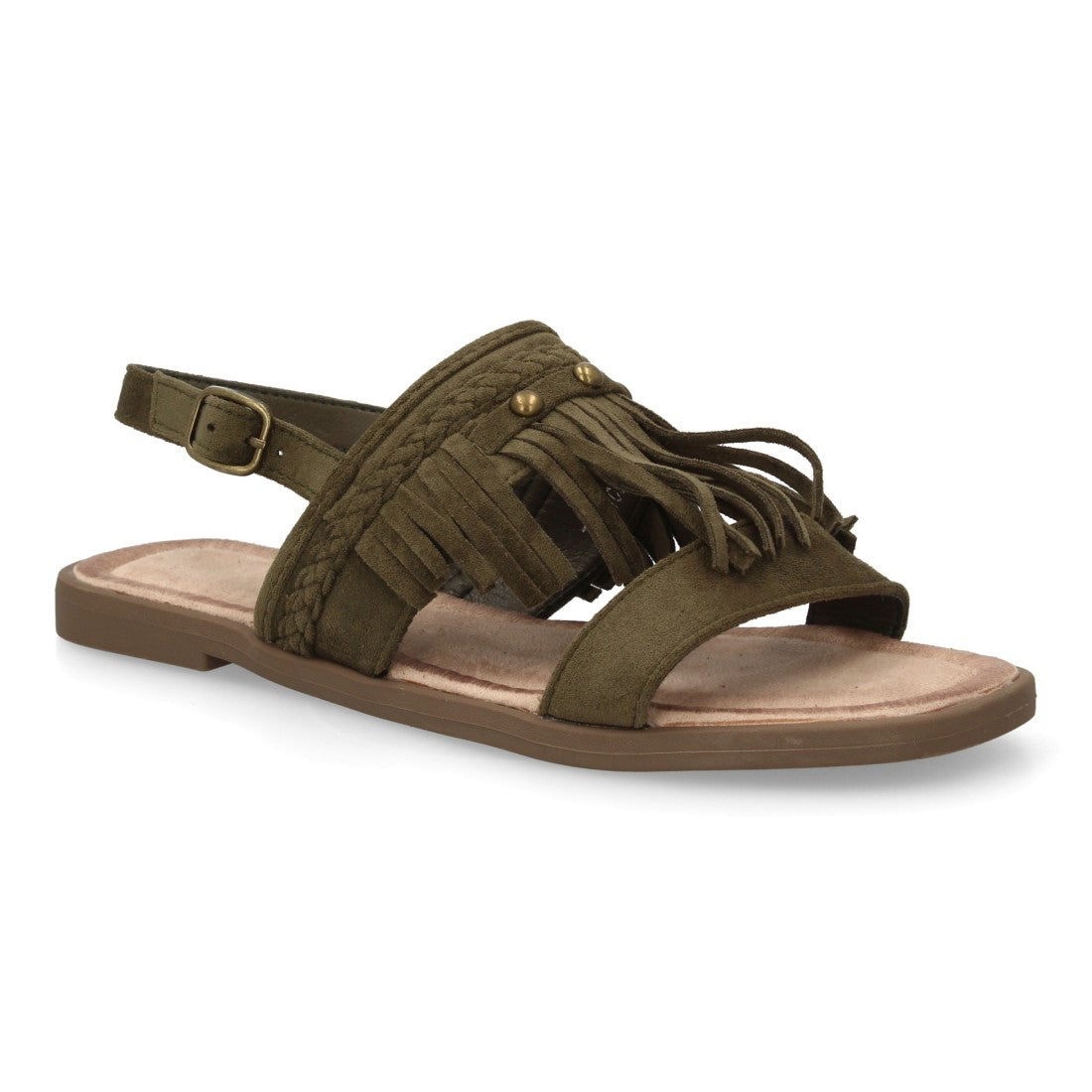 🤎 Sandalia Boho Flecos Confort – Disponible en Varios Colores TF1108