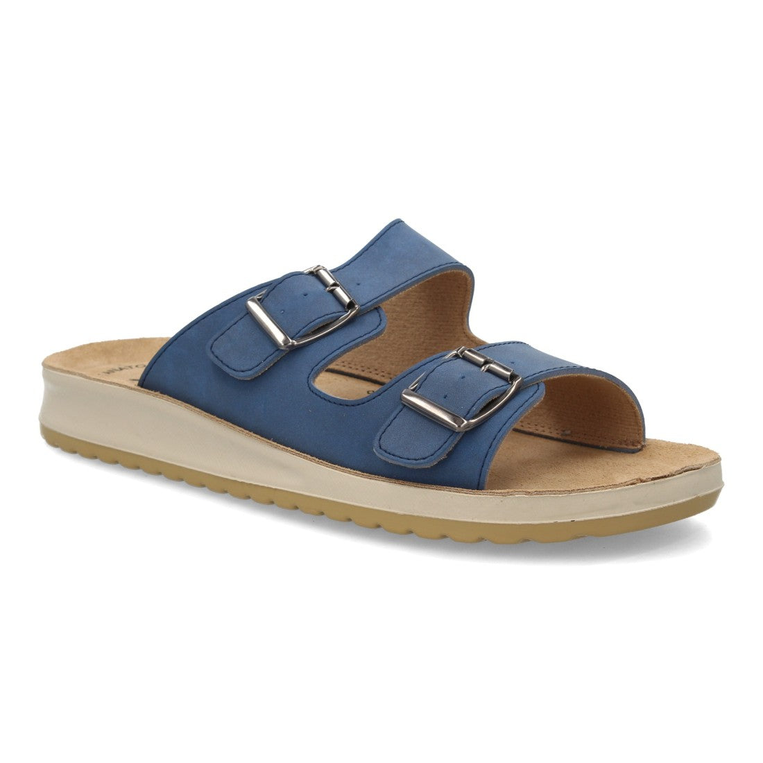 Sandalias Anatómicas Mujer con Doble Hebilla | Plantilla Confort | Varios Colores 6542